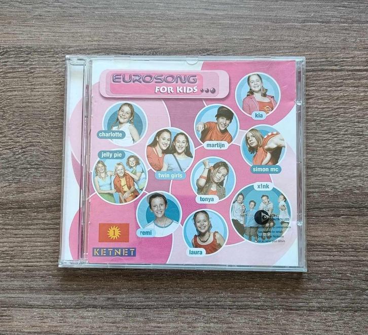 CD - Junior Eurosong 2003 - één - Nostalgie - X!NK - €3, Cd's en Dvd's, Cd's | Kinderen en Jeugd, Gebruikt, Muziek, Tot 2 jaar