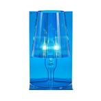 Kartell Take blue desk lamp, Minder dan 50 cm, Kunststof, Ophalen of Verzenden, Zo goed als nieuw