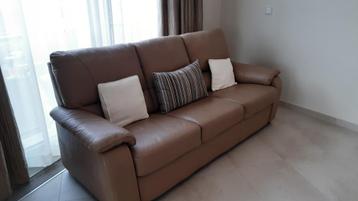 Driezit en tweezit relax, 75 à 100 cm, Klassiek, Comme neuf, Enlèvement
