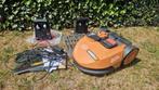 Worx landroid WR105si + nieuwe laadkop. Adapter wss defect, Tuin en Terras, Robotmaaiers, Ophalen of Verzenden, Gebruikt