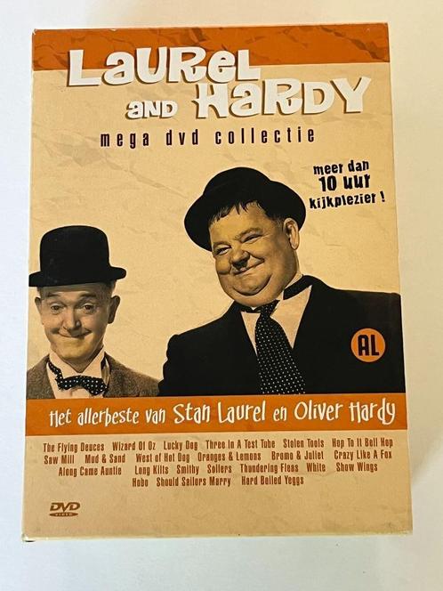 Laurel & Hardy - Mega Dvd Collectie, Cd's en Dvd's, Dvd's | Komedie, Gebruikt, Overige genres, Boxset, Alle leeftijden, Ophalen of Verzenden