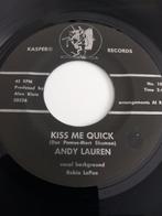 ANDY LAURIE. KISS ME QUICK.VG OLDIES 45T, Utilisé, Enlèvement ou Envoi