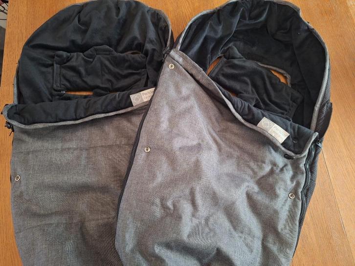 Deux chancelières pour poussettes, Enfants & Bébés, Jumeaux & Naissances multiples, Comme neuf, Enlèvement