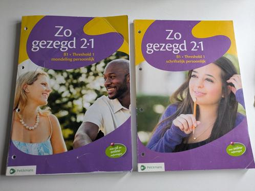 Zo gezegd 2.1 (Mondeling + Schriftelijk), Boeken, Schoolboeken, Gelezen, Ophalen of Verzenden