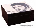 H35 HUMIDOR CHE GUEVARA - BLACK/WHITE - 50/60 SIGAREN, Verzenden, Nieuw, Tabaksdoos of Verpakking