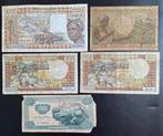 lot 5 billets banques Afrique, Enlèvement ou Envoi