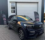 Ford Explorer~3.0Benzine/Hybride~7Plaats~135.000km~Garantie, Auto's, Automaat, Explorer, Zwart, Leder