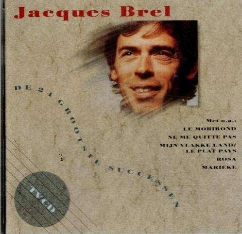 cd   /   Jacques Brel – De 24 Grootste Successen, CD & DVD, CD | Autres CD, Enlèvement ou Envoi