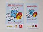 Peyo Smurfen - Folder + deelnameformulier De Post (2008), Verzamelen, Stripfiguren, Ophalen of Verzenden, Smurfen, Gebruikt, Overige typen