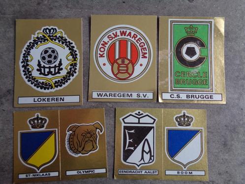 PANINI FOOTBALL 81 stickers voetbal anno 1981 5x ongebruik, Hobby en Vrije tijd, Stickers en Plaatjes, Verzenden