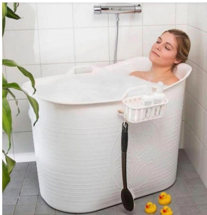 Baignoire de siège mobile, Maison & Meubles, Salle de bain | Meubles de Salle de bain, Comme neuf, Enlèvement