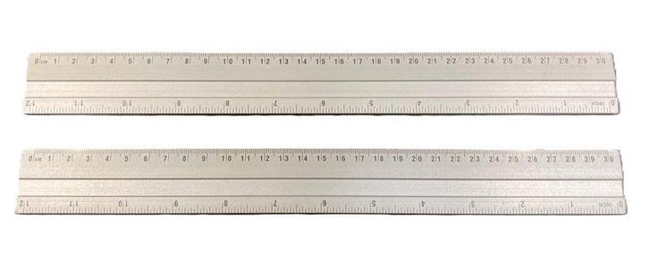 LINIAAL ALUMINIUM 30 CM, Diversen, Bureau-accessoires, Nieuw, Ophalen of Verzenden