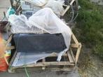 Muurafdekstenen in blauwe steen 15 tot 50 cm breed, Ophalen, Nieuw, Natuurstenen
