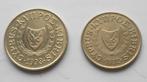2 monnaies - Chypre 1992 - 1993, Timbres & Monnaies, Autres valeurs, Enlèvement ou Envoi, Monnaie en vrac, France