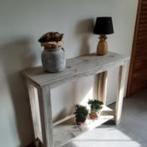 Steigerhouten Hal/Muurtafel, Huis en Inrichting, Ophalen, Nieuw