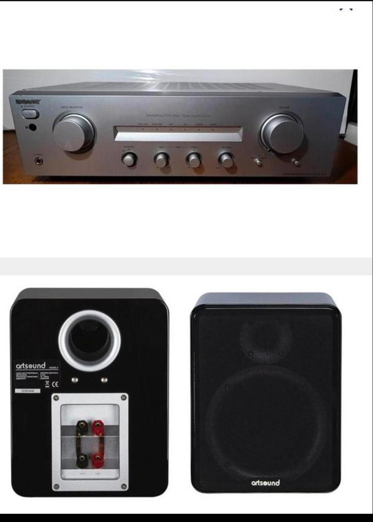 Promo  luidsprekers en versterker.  En bluetooth 1 prijs, TV, Hi-fi & Vidéo, Enceintes, Enlèvement