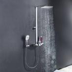 HANSA Hansaemotion - regendouchekraan, chroom / grijs glas, Doe-het-zelf en Bouw, Sanitair, Ophalen, Nieuw, Chroom, Douche