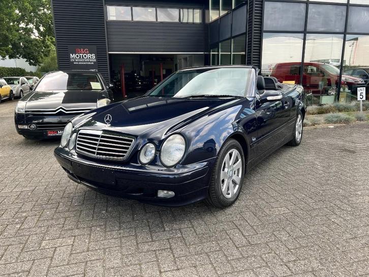 Mercedes Benz CLK Kompressor Cabrio Autom in TOPSTAAT Garant, Auto's, Mercedes-Benz, Bedrijf, Te koop, CLK, ABS, Airconditioning