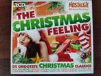 3-CD : THE CHRISTMAS FEELING (NOSTALGIE), Cd's en Dvd's, Ophalen of Verzenden, Zo goed als nieuw