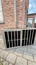 Aluminium autobench 90x55x45cm, Dieren en Toebehoren, Ophalen, Gebruikt