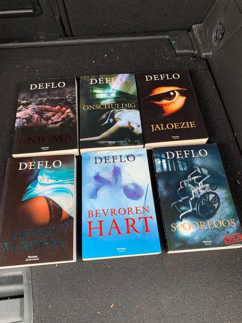 Boeken Deflo (2€ per boek), Livres, Thrillers, Comme neuf, Belgique, Enlèvement ou Envoi