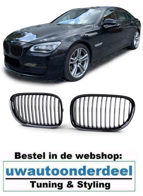 Grill Hoogglans Zwart Enkele Spijl Voor Bmw 7 Serie F01 F02, Auto diversen, Tuning en Styling, Verzenden
