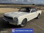 Ford Mustang Cabriolet | 1965 | Route 66 Auctions, Auto's, Oldtimers, Zwart, Bedrijf, Handgeschakeld, Overige carrosserie