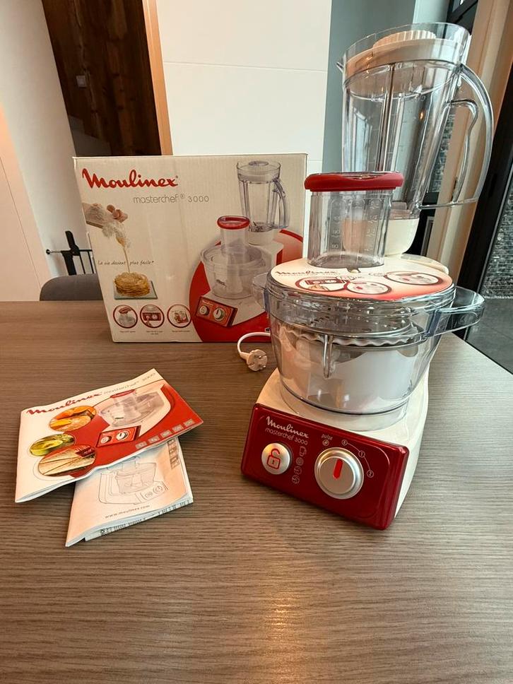 Moulinex Masterchef 3000, Elektronische apparatuur, Keukenmixers, Nieuw, 2 tot 3 liter, 2 snelheden, Vaatwasserbestendig, Ophalen of Verzenden