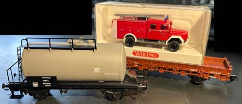 3163. H0 Märklin „Feuerloschzug” doos., Hobby en Vrije tijd, Modeltreinen | H0, Nieuw, Wagon, Märklin, Ophalen of Verzenden