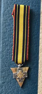 Médaille MINI de la libération belge, Envoi, Armée de terre, Ruban, Médaille ou Ailes
