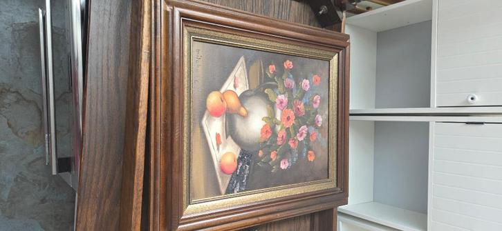 Schilderij Stilleven Mitchelle, Antiek en Kunst, Kunst | Schilderijen | Klassiek, Ophalen