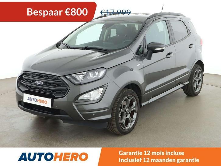 Ford EcoSport 1.0 EcoBoost ST-Line (bj 2022), Auto's, Ford, Te koop, Ecosport, ABS, Achteruitrijcamera, Airbags, Airconditioning
