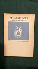 Felix Timmermans : Minneke Poes 1943, Ophalen of Verzenden, Zo goed als nieuw