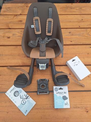 Fietsstoeltje vooraan urban iki, Ophalen, Voetsteuntjes, 0 t/m 18 kg, Voorzitje