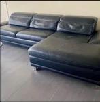 Hoekzetel, Maison & Meubles, Canapés | Coins salons complets, Enlèvement, Utilisé, Cuir