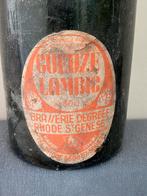Gueuze Lambic brasserie DE GREEF Rhode St Genese geuze, Ophalen of Verzenden, Gebruikt, Flesje(s)