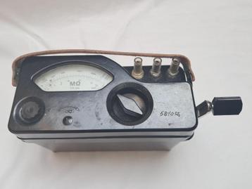 Metrix IMI-413 - Testeur d'isolement  + Etui - mégohmmètre  beschikbaar voor biedingen