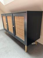 Dressoir met rotan, Huis en Inrichting, Kasten | Dressoirs, Ophalen, Zo goed als nieuw