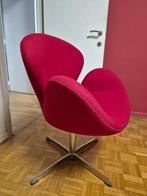 Vintage fauteuil / stoel Swan geïnspireerd, Huis en Inrichting, Ophalen, Gebruikt, Metaal