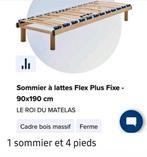 King of the Mattress-bed op uitneembare poten 90/190 nieuw, Huis en Inrichting, Slaapkamer | Bedden, Ophalen, Zo goed als nieuw