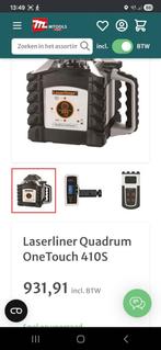 Laserliner Quadrum OneTouch 410 S Set FL, Tickets en Kaartjes