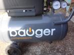 Pneumatische slangcompressor en slanghaspel, Ophalen, Gebruikt, 6 tot 10 bar, 25 tot 100 liter