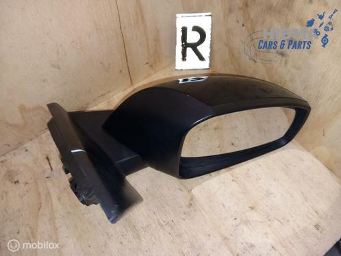 Renault Laguna Estate III Spiegel Rechts Inklapbaar Zwart, Auto-onderdelen, Spiegels, Renault, Gebruikt, Ophalen of Verzenden