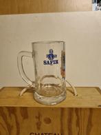 Exclusief bierglas Aalst Carnaval 1999 SAFIR, Verzamelen, Ophalen, Nieuw, Bierglas