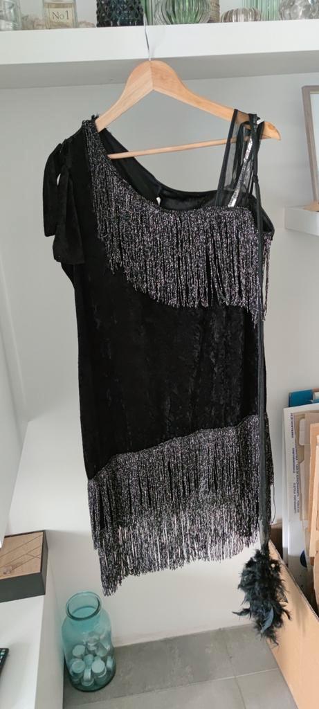 Carnaval Charleston kleedje en piratenjasje, Kleding | Dames, Carnavalskleding en Feestkleding, Zo goed als nieuw, Ophalen of Verzenden