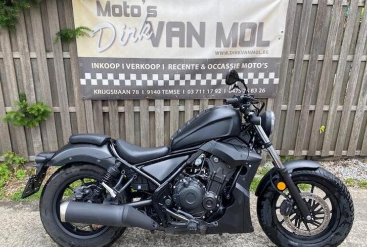 honda cmx 500 rebel abs bj 2020 zgst a2 rijbewijs 35 kw, Motoren, Motoren | Honda, Bedrijf, Naked bike, 12 t/m 35 kW, 2 cilinders