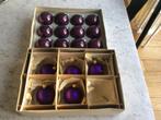 Boules de Noël mauves, Comme neuf, Enlèvement ou Envoi