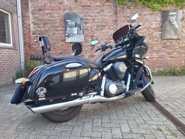 Kawasaki  VN 1700 VOYAGER Custom ABS (ZWART), Motoren, Motoren | Kawasaki, Particulier, Chopper, meer dan 35 kW, Motorrijbewijs A
