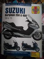 Werkplaatshandboek suzuki burgman 400, Motos, Modes d'emploi & Notices d'utilisation, Suzuki