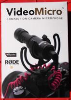 RODE video micro, TV, Hi-fi & Vidéo, Comme neuf, Autres marques, Autres types, Enlèvement ou Envoi